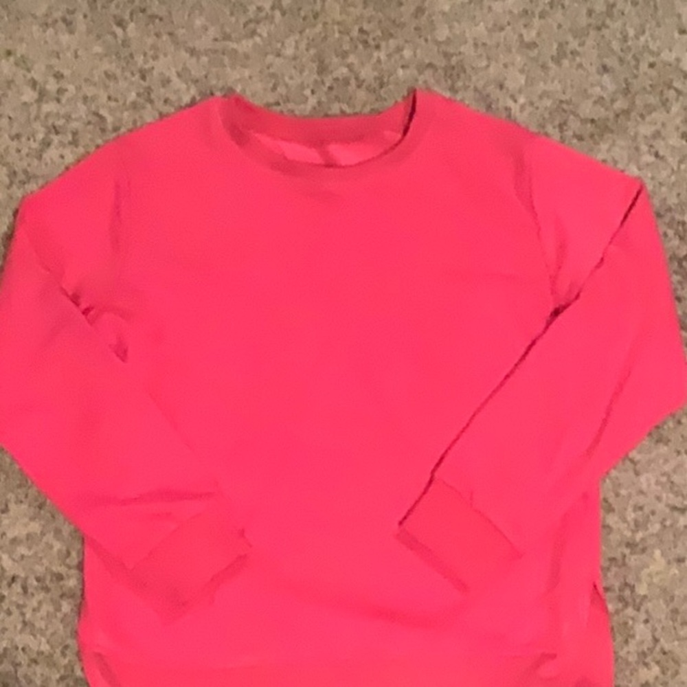 Women’s Pink Long Sleeve Sweatshirt